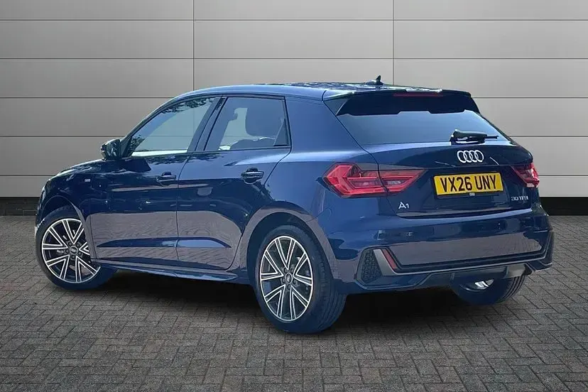 Used Audi A1 Sportback S-Line 114 HP (83 kW) 2026 Navarra blue Hatchback