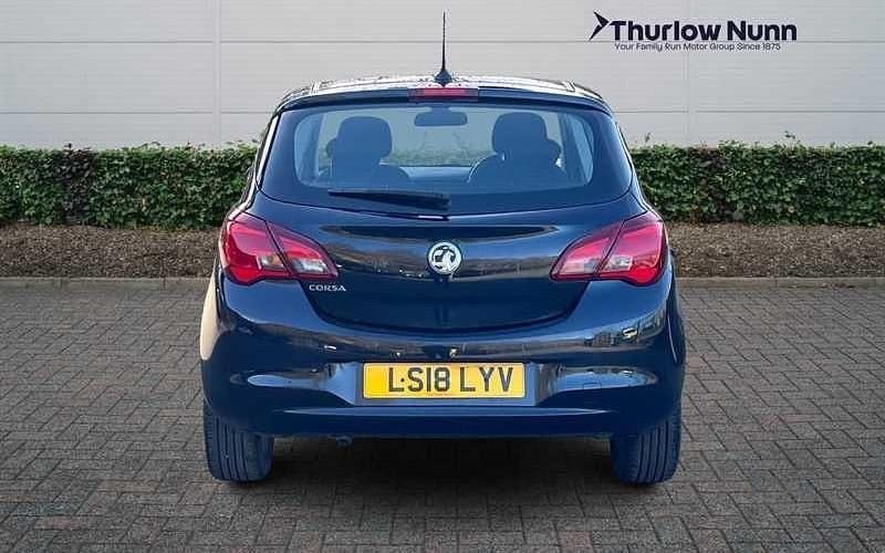 Used Vauxhall Corsa 75 HP (55 kW) 2018 Blue Hatchback