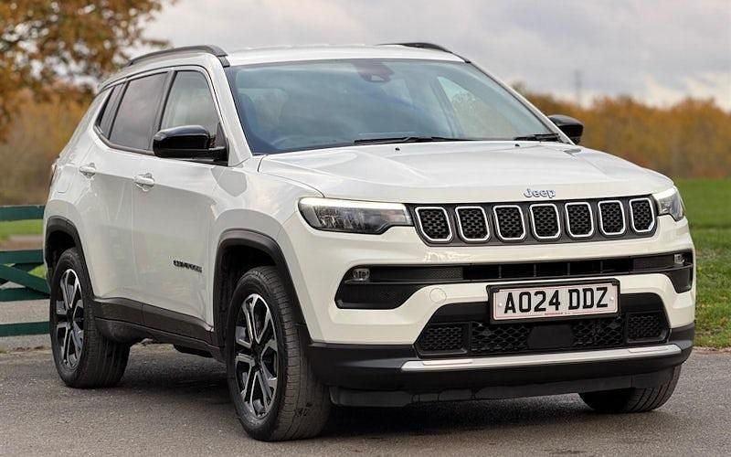 White Used 2023 Jeep Compass Limited SUV | £20,249 - Image 1/3