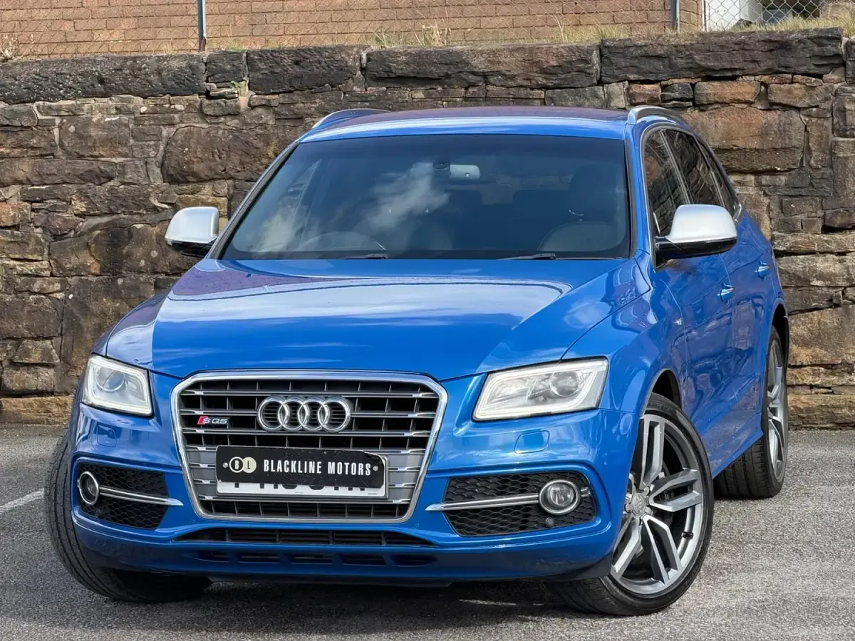 Used Audi SQ5 Comfort 313 HP (230 kW) 2015 Blue SUV