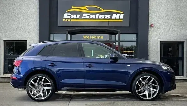 Used Audi Q5 S-Line 204 HP (150 kW) 2023 Blue SUV