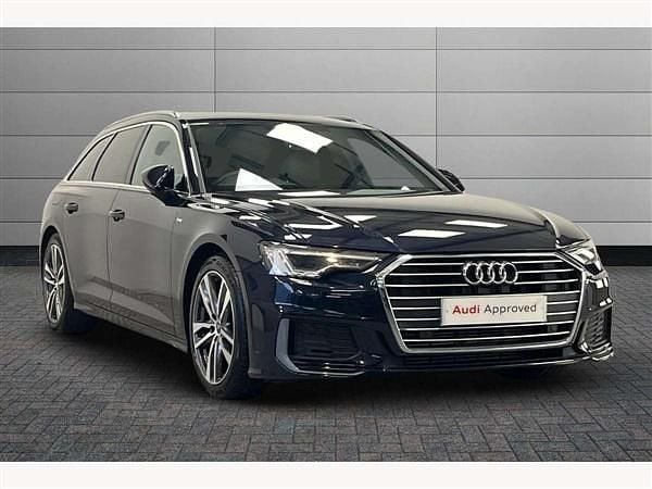 Blue Used 2023 Audi A6 S-Line Estate | £29,990 (Fair price) - Image 1/4