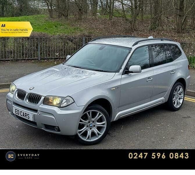 Used BMW X3 M Sport 215 HP (158 kW) 2006 Silver SUV