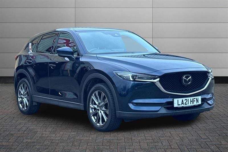 Blue Used 2021 Mazda CX-5 Inclusive SUV | £18,395 (Fair price) - Image 1/4