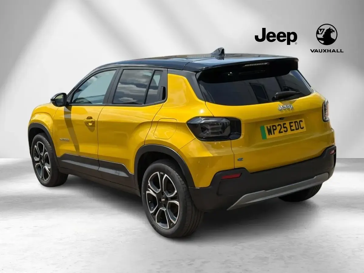 Used Jeep Avenger EV Summit 113 kW (154 HP) 2025 Yellow SUV