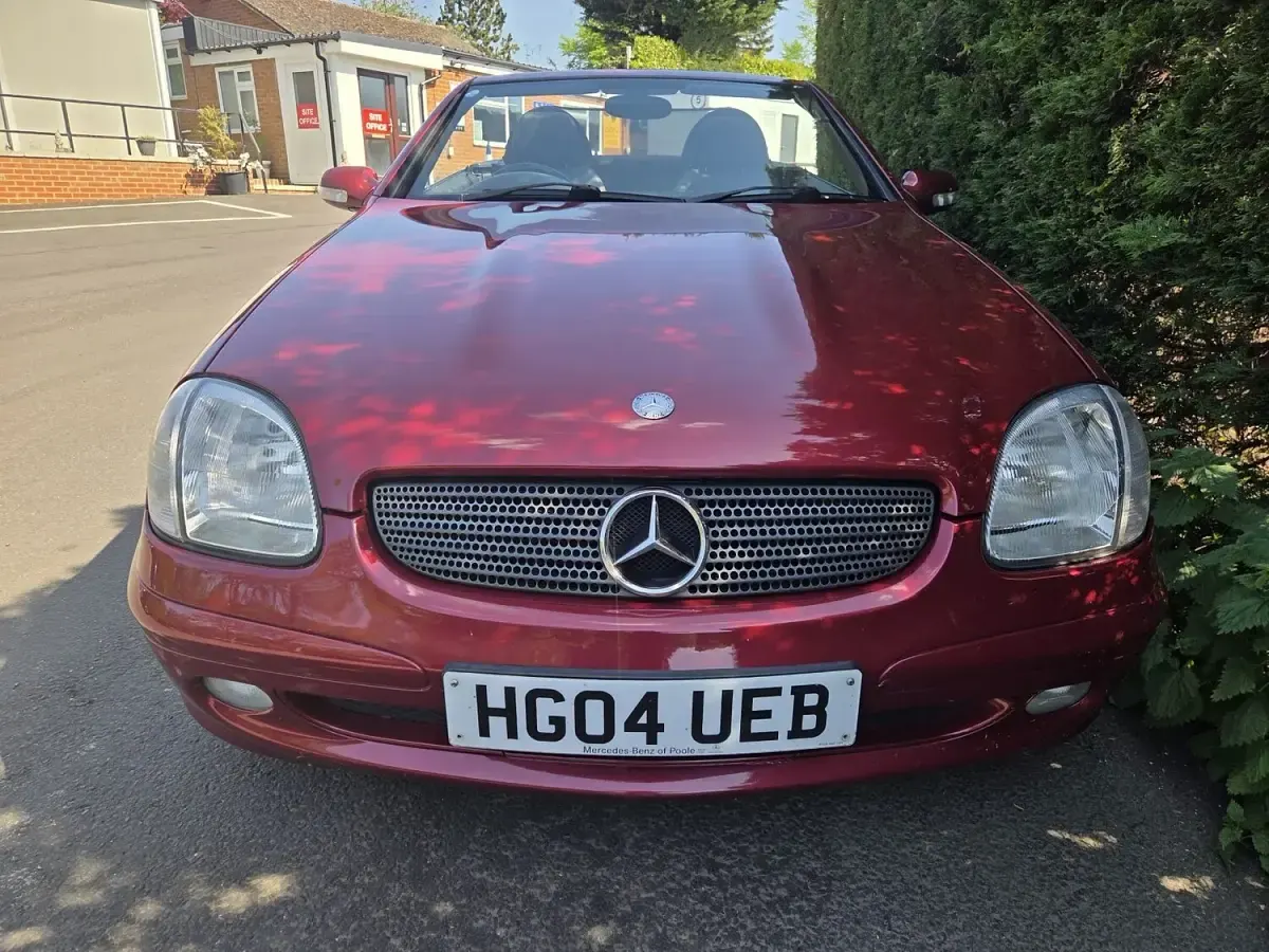 Used Mercedes SLK200 2004 Red Cabriolet
