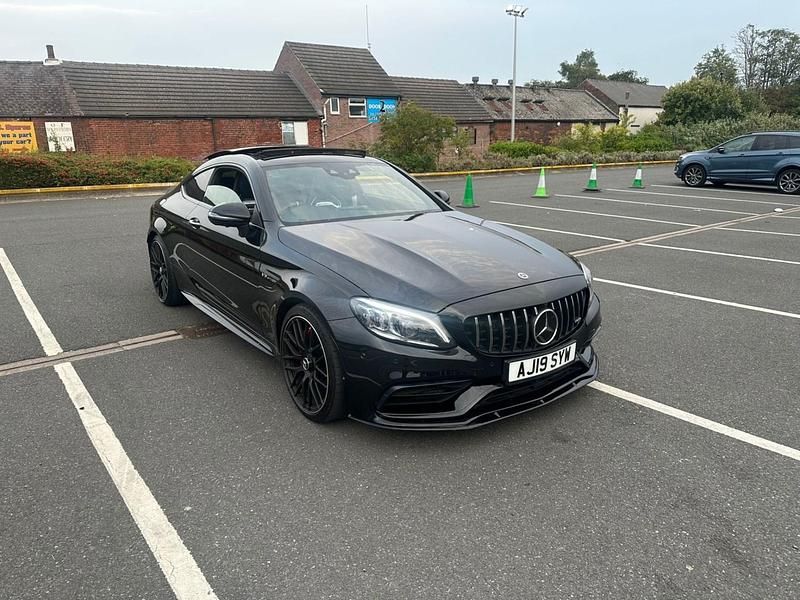 Black Used 2019 Mercedes C63S AMG Premium Plus Coupe | £41,495 - Image 1/4