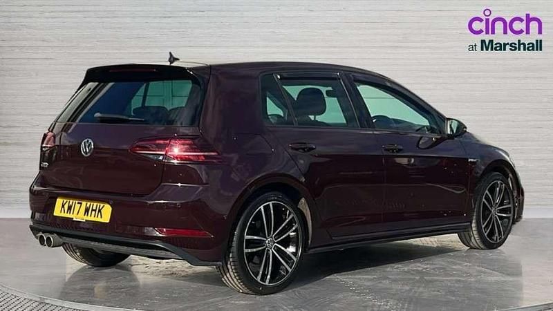 Used VW Golf VII GTD 184 HP (135 kW) 2017 Black Hatchback