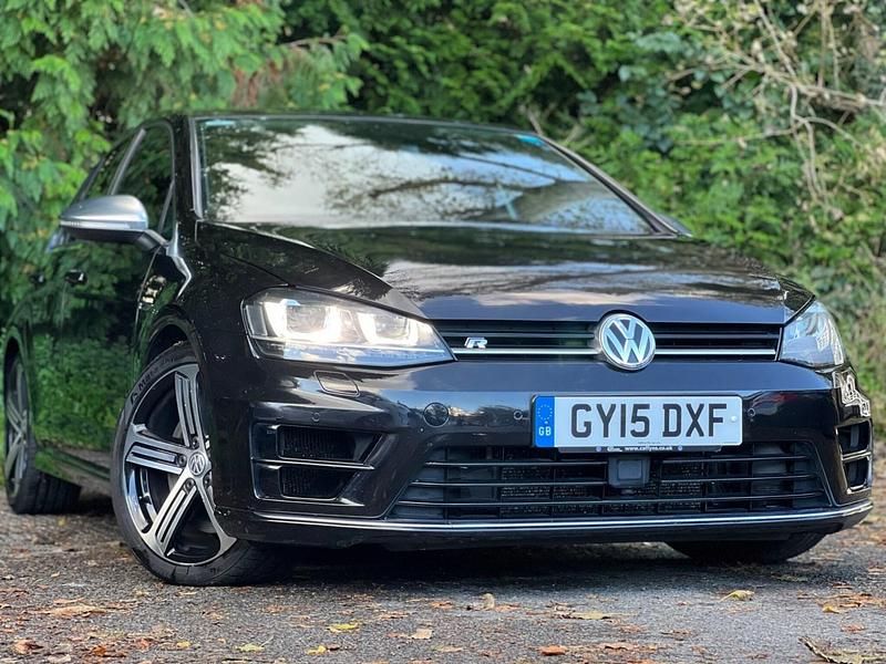 Black Used 2015 VW Golf VII R Hatchback | £10,499 (Super price) - Image 1/4