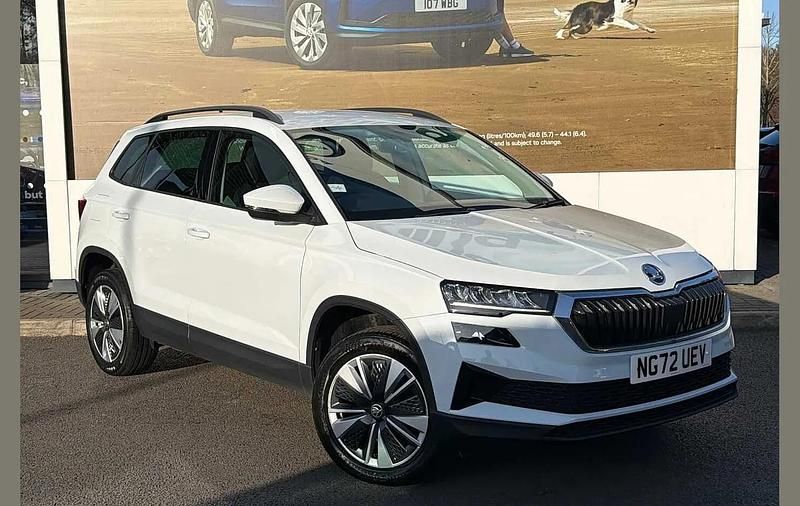 Used Skoda Karoq SE Drive 108 HP (79 kW) 2023 White SUV