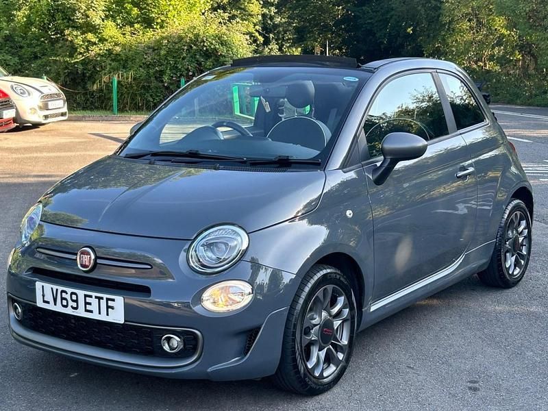 Grey Used 2019 Fiat 500C Sport Cabriolet | £8,990 (Fair price) - Image 1/4