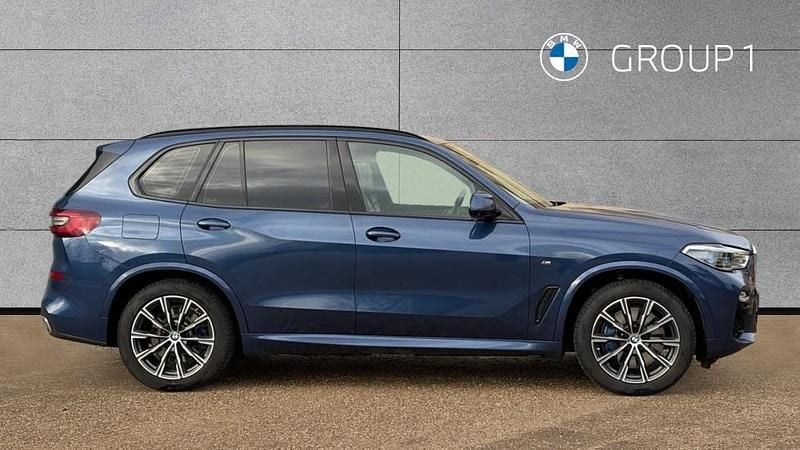 Used BMW X5 M Sport 394 HP (289 kW) 2021 Blue SUV