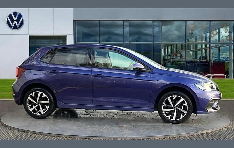 Begagnad VW Polo Match 95 HK (69 kW) 2025 Lila Halvkombi