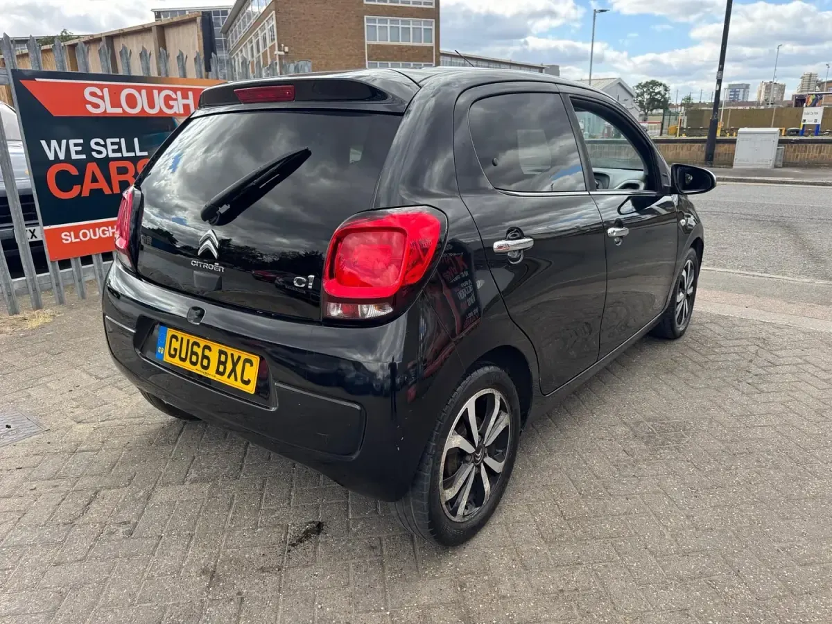 Used Citroën C1 Flair 82 HP (60 kW) 2016 Black Hatchback