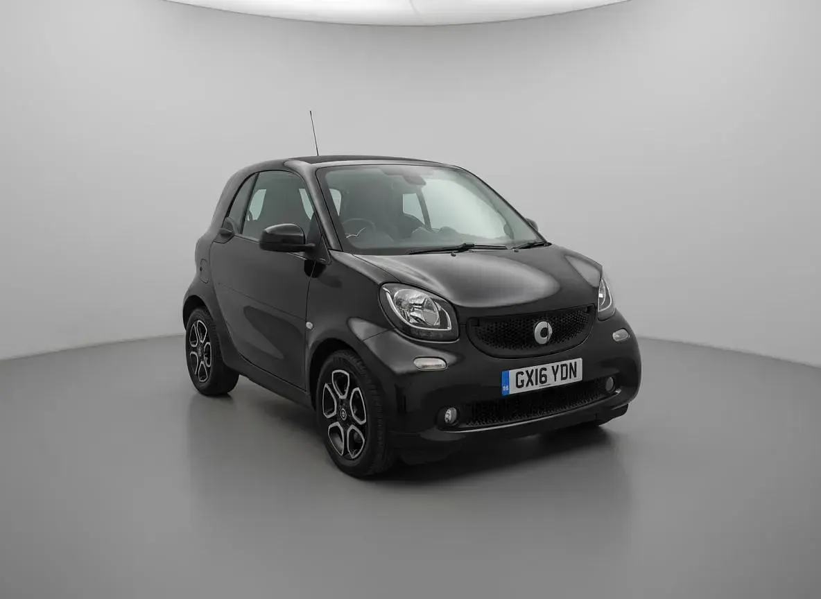 Used Smart ForTwo Coupé Prime 71 HP (52 kW) 2016 Black Coupe