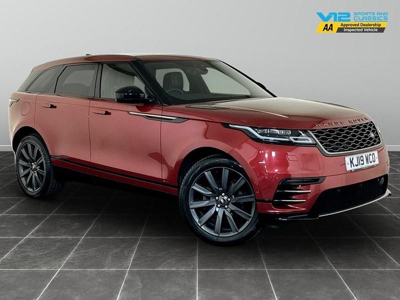 Red Used 2019 Land Rover Range Rover Velar HSE Dynamic SUV | £19,295 (Fair price) - Image 1/2