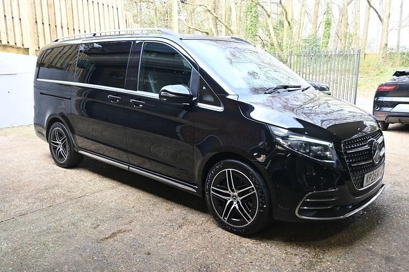 Used Mercedes V300 AMG line 2025 Black MPV