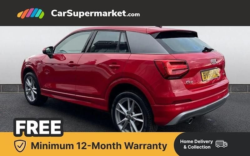 Used Audi Q2 S-Line 116 HP (85 kW) 2019 Red SUV