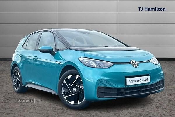 Used VW ID.3 Pro Performance 150 kW (204 HP) 2022 Turquoise Hatchback