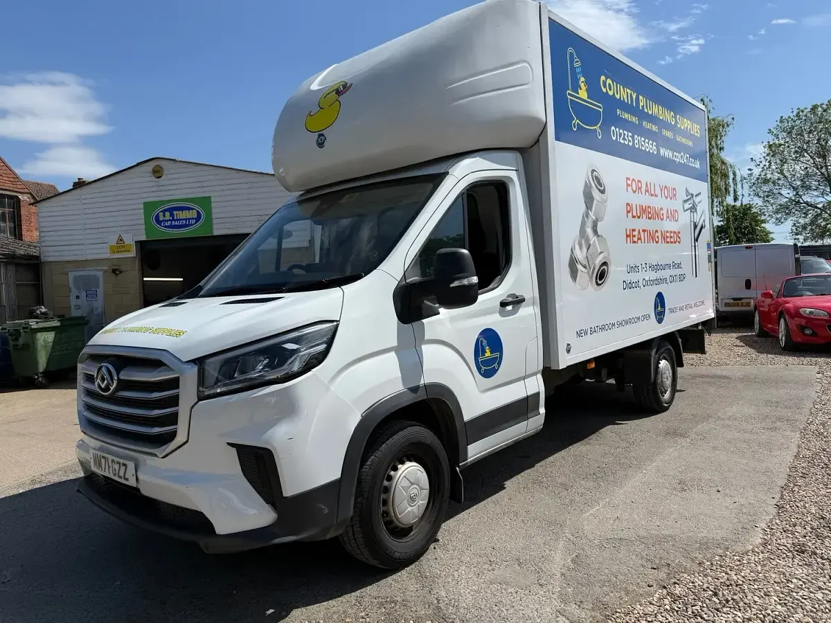 Used Maxus V90 150 HP (110 kW) 2022 White Van