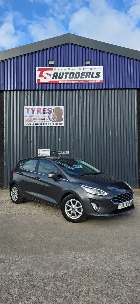 Used Ford Fiesta Zetec 85 HP (62 kW) 2018 Grey Hatchback