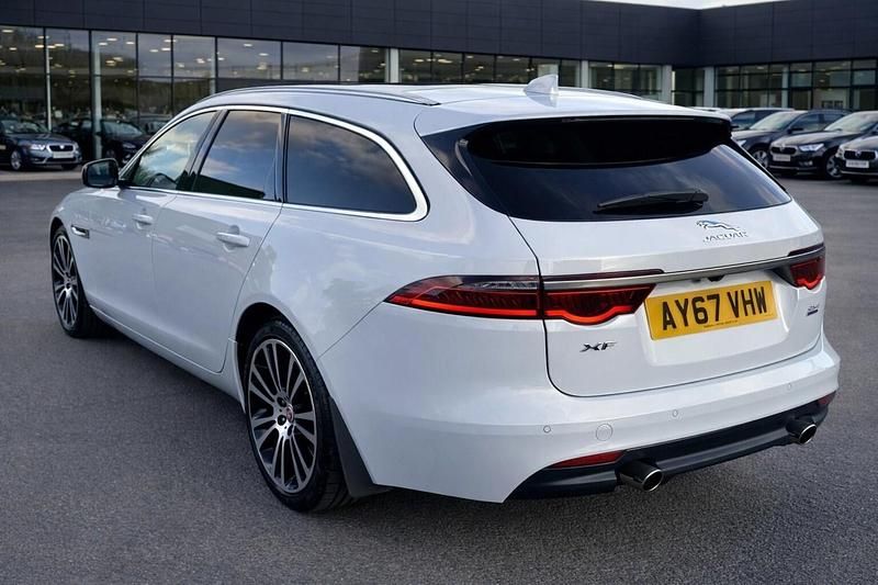Used Jaguar XF Portfolio 2017 White Estate