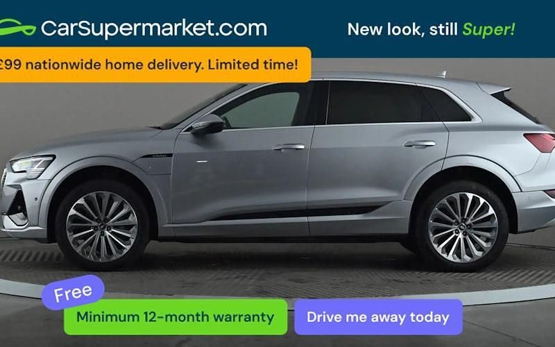Used Audi e-tron S-Line 230 kW (313 HP) 2021 Silver SUV