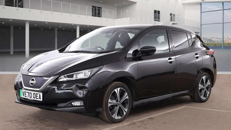 Used Nissan Leaf Tekna 160 kW (218 HP) 2020 Black Hatchback