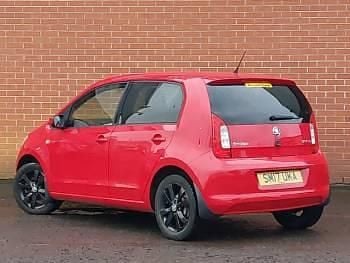 Used Skoda Citigo Colour Edition 60 HP (44 kW) 2017 Red Hatchback