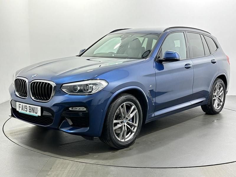 Used BMW X3 M Sport 265 HP (194 kW) 2019 Blue SUV