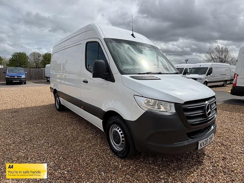 Begagnad Mercedes Sprinter 163 HK (119 kW) 2020 Vit Van