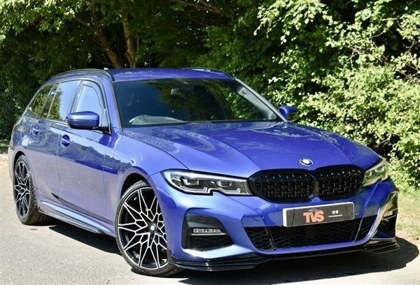Blue Used 2021 BMW 318 M Sport Estate | £21,999 (Fair price) - Image 1/1