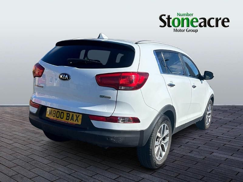 Used Kia Sportage 114 HP (83 kW) 2016 White SUV