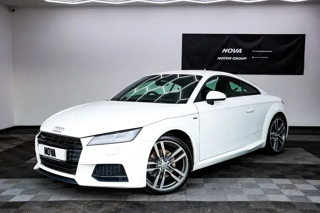 Used Audi TT S-Line 230 HP (169 kW) 2016 White Coupe