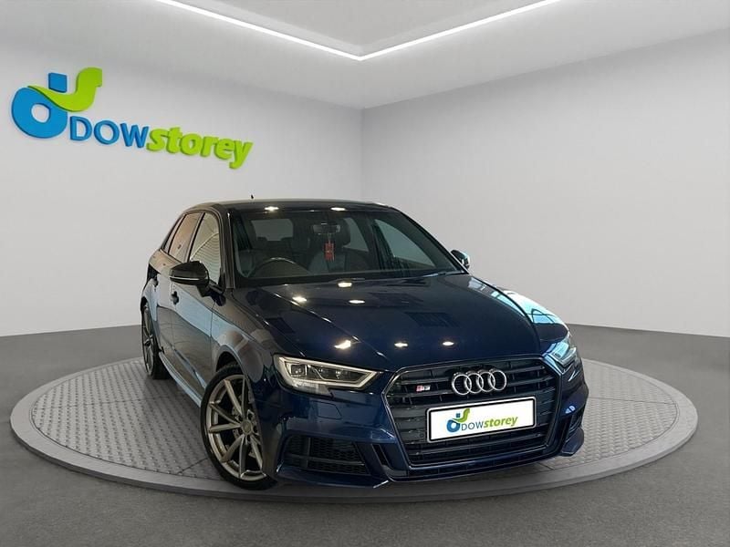 Used Audi S3 Sportback Black Edition 2017 Blue Hatchback