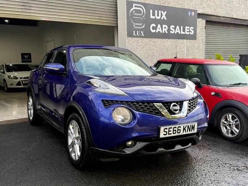 Used Nissan Juke N-Connecta 2017 Blue SUV