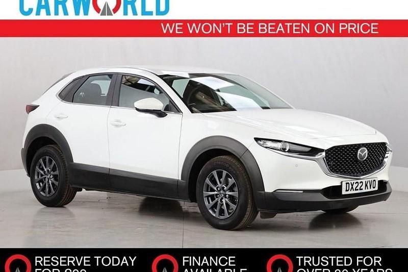 White Used 2022 Mazda CX-30 SUV | £14,485 (Fair price) - Image 1/1