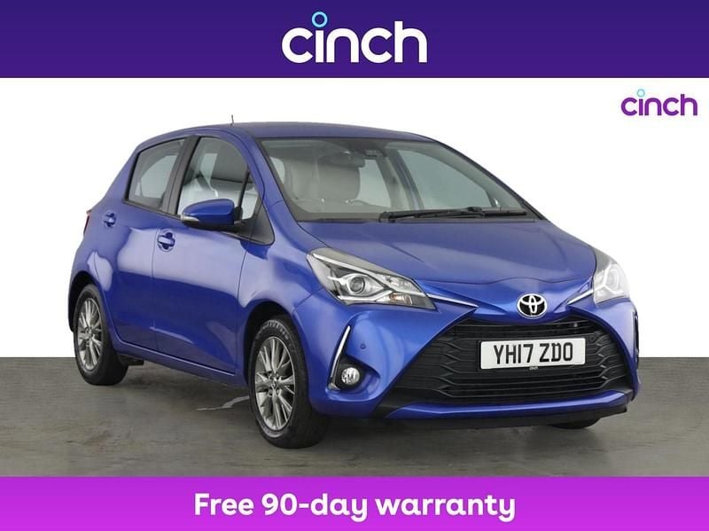 Blue Used 2017 Toyota Yaris Hatchback | £11,999 (Fair price) - Image 1/3