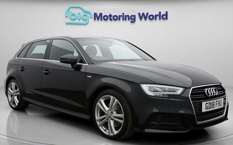 Used Audi A3 Sportback S-Line 190 HP (139 kW) 2018 Hatchback