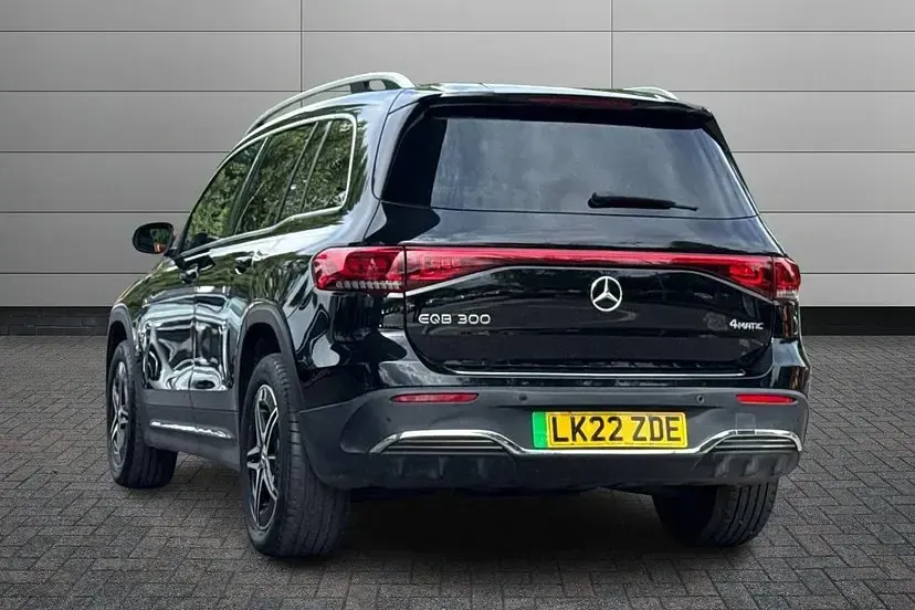 Used Mercedes EQB300 AMG line 167 kW (228 HP) 2022 Cosmos black SUV