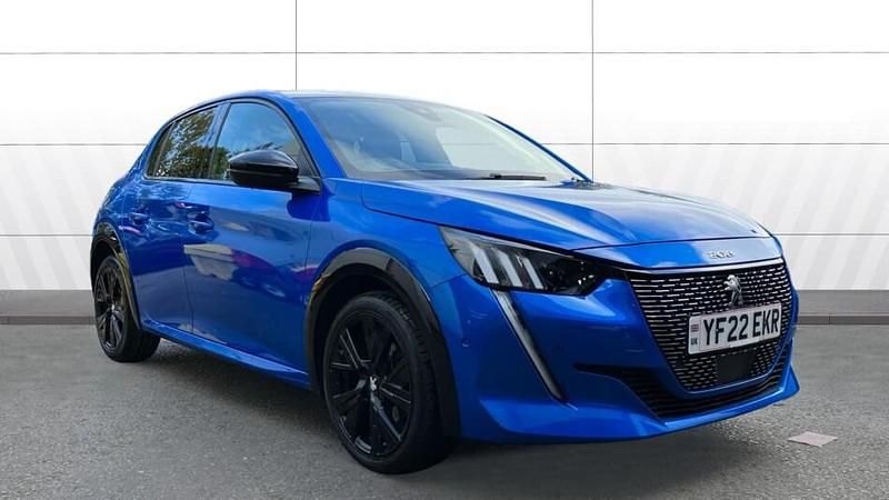Blue Used 2022 Peugeot 208 Premium Hatchback | £14,317 (Fair price) - Image 1/3