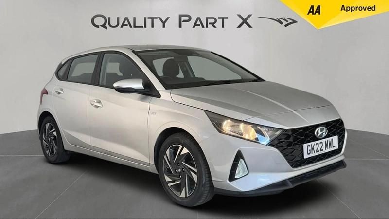 Silver Used 2022 Hyundai i20 SE Hatchback | £9,700 (Fair price) - Image 1/4
