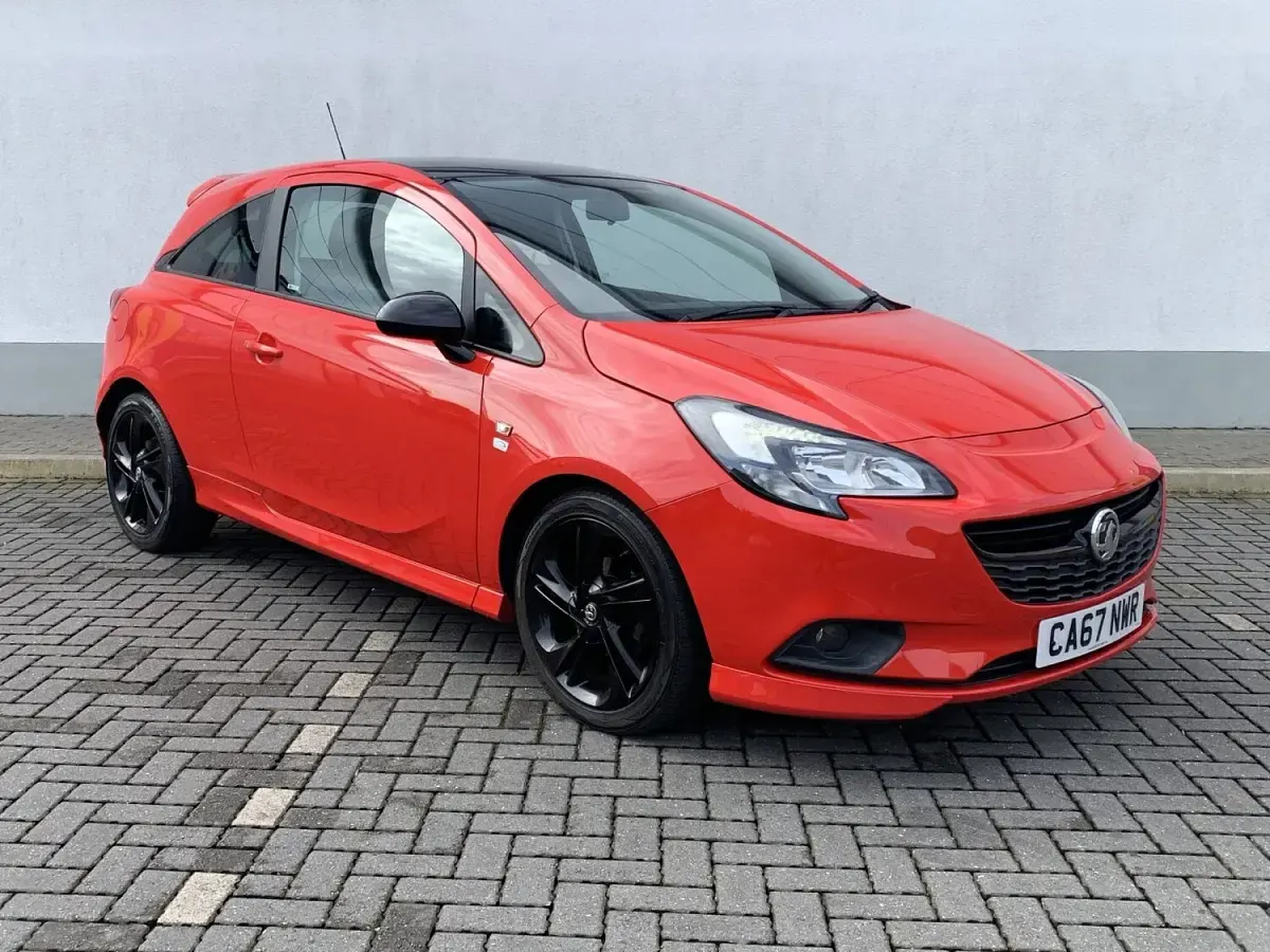 Used Vauxhall Corsa Limited 2017 Red Hatchback