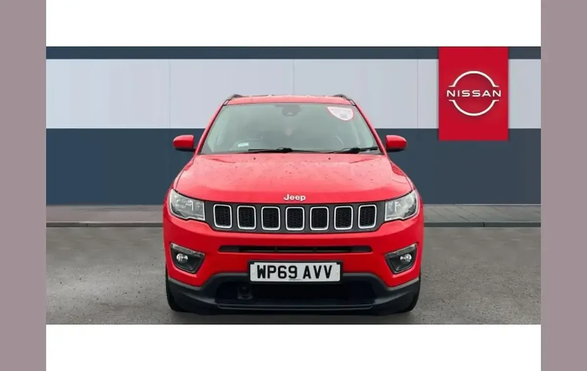Used Jeep Compass Longitude 140 HP (102 kW) 2019 Red SUV