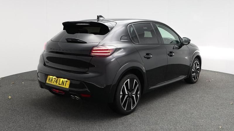 Used Peugeot 208 GT 134 HP (98 kW) 2024 Black Hatchback