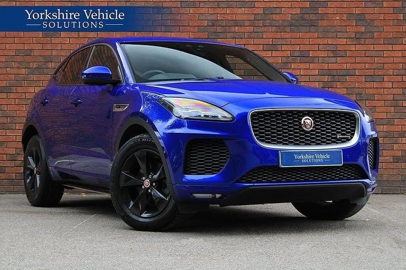 Blue Used 2019 Jaguar E-Pace R-Dynamic SUV | £14,250 (Good price) - Image 1/4