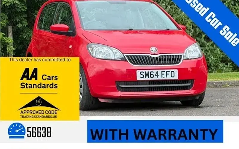 Used Skoda Citigo SE 60 HP (44 kW) 2015 Hatchback