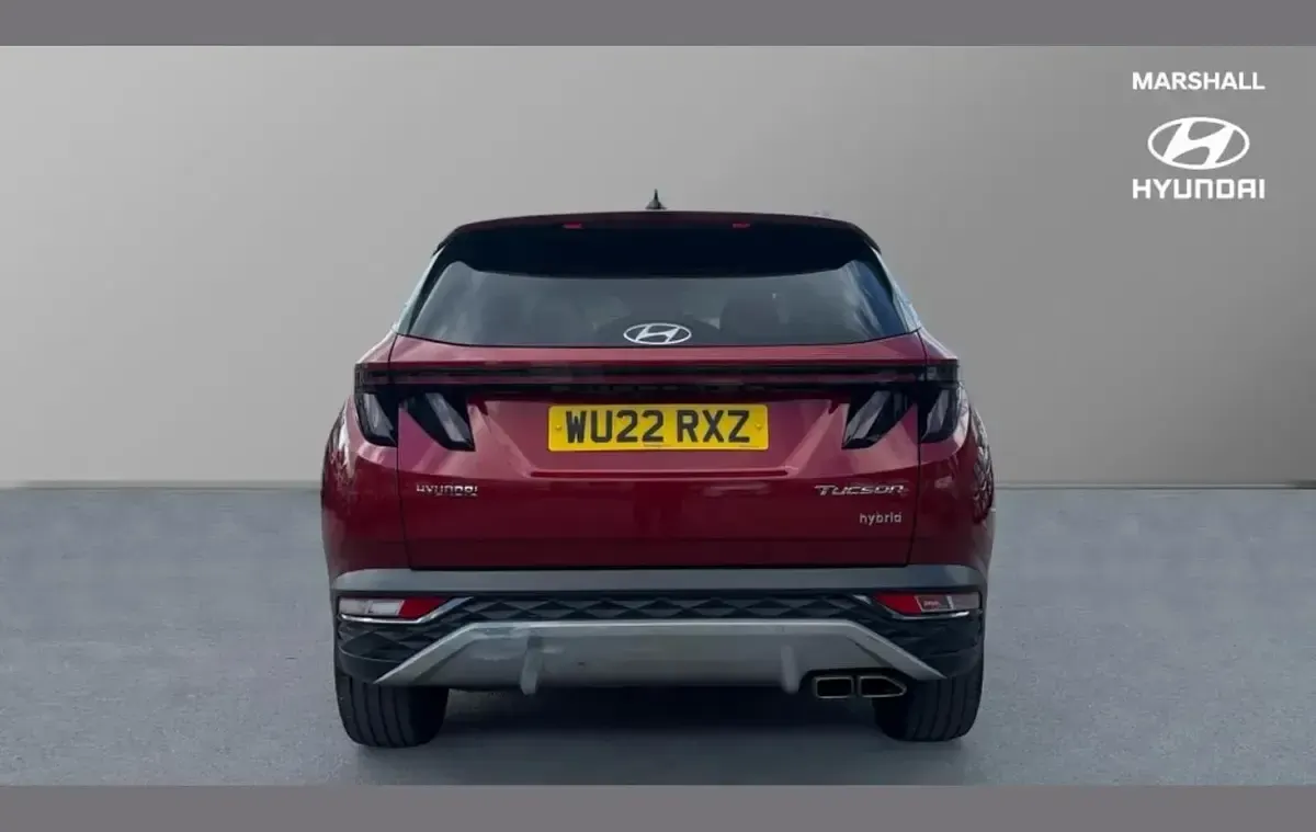 Gebraucht Hyundai Tucson Premium 230 PS (169 kW) 2022 Rot SUV