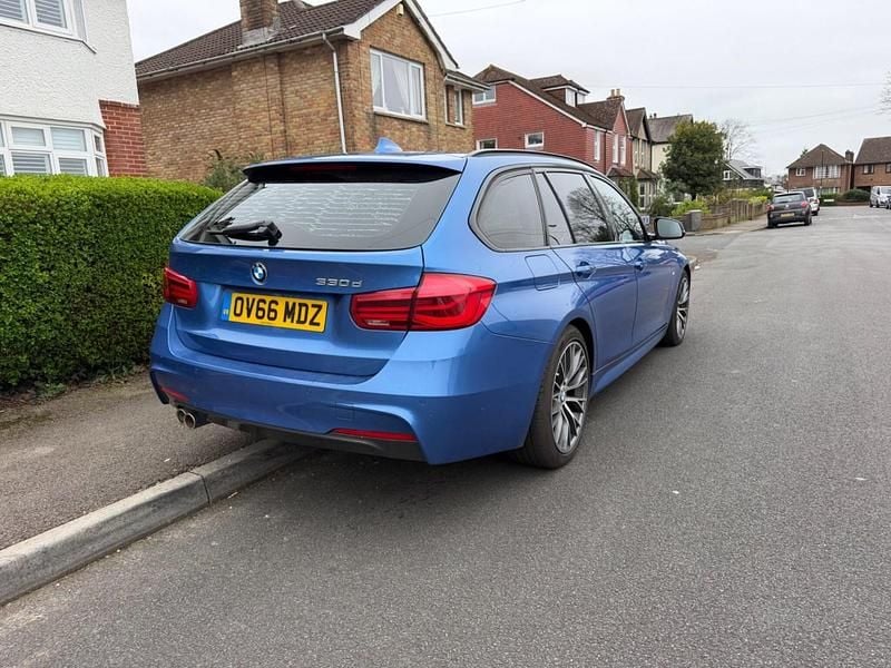 Used BMW 330 M Sport 2016 Blue Estate