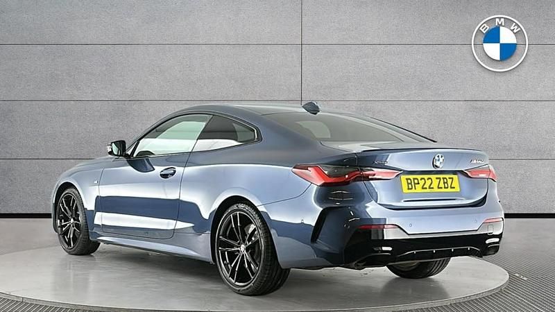 Used BMW M440 M Sport 369 HP (271 kW) 2022 Blue Sedan